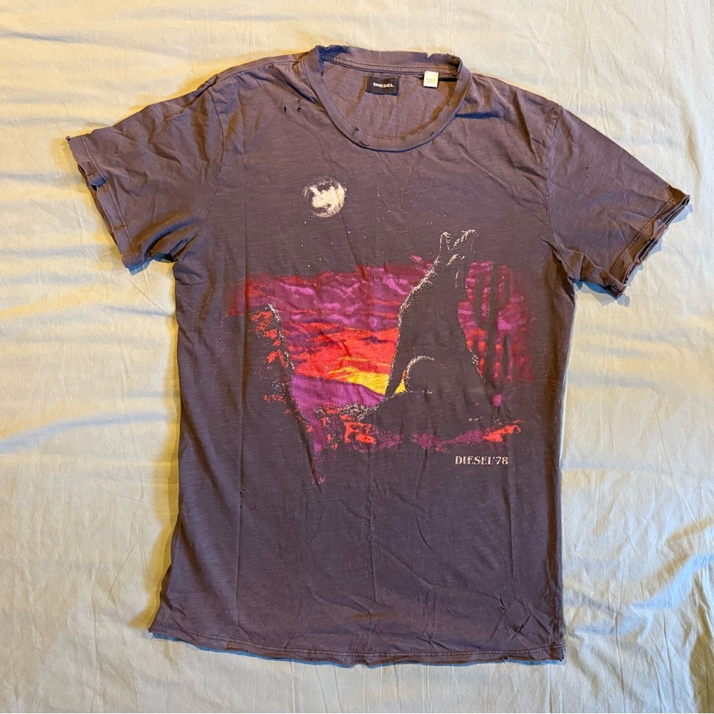 Diesel ‘78 wolf moon graphic t-shirt